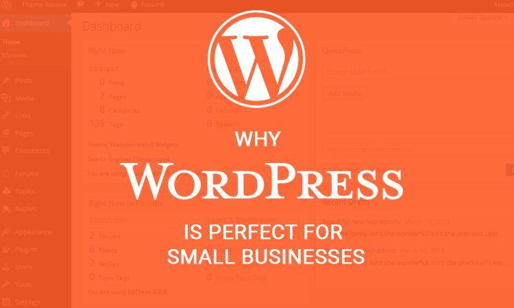 Wordpress非常适合小型企业的原因