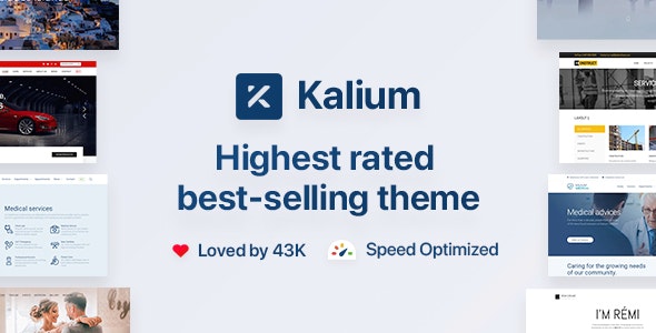 Kalium Wordpress专业人士的创意主题